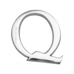 M Marcus Heritage Brass Letter Q - Pin Fix 51mm